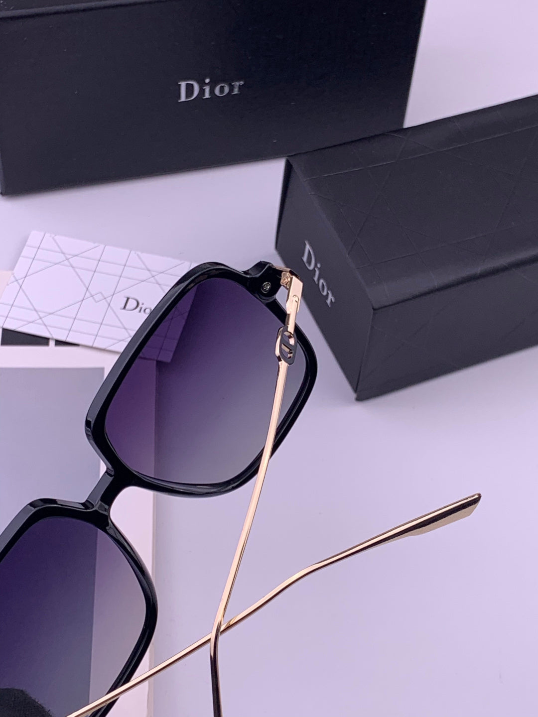 Dior CD3203 Polarized Fashion Gold Lens Sunglasses for Men & Women - 486792 - detail image 5