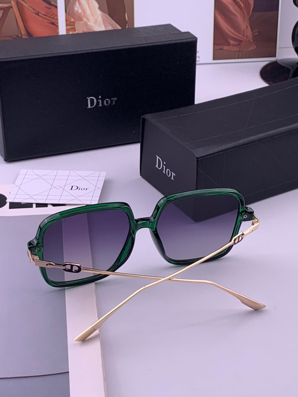 Dior CD3203 Polarized Fashion Gold Lens Sunglasses for Men & Women - detail image 6