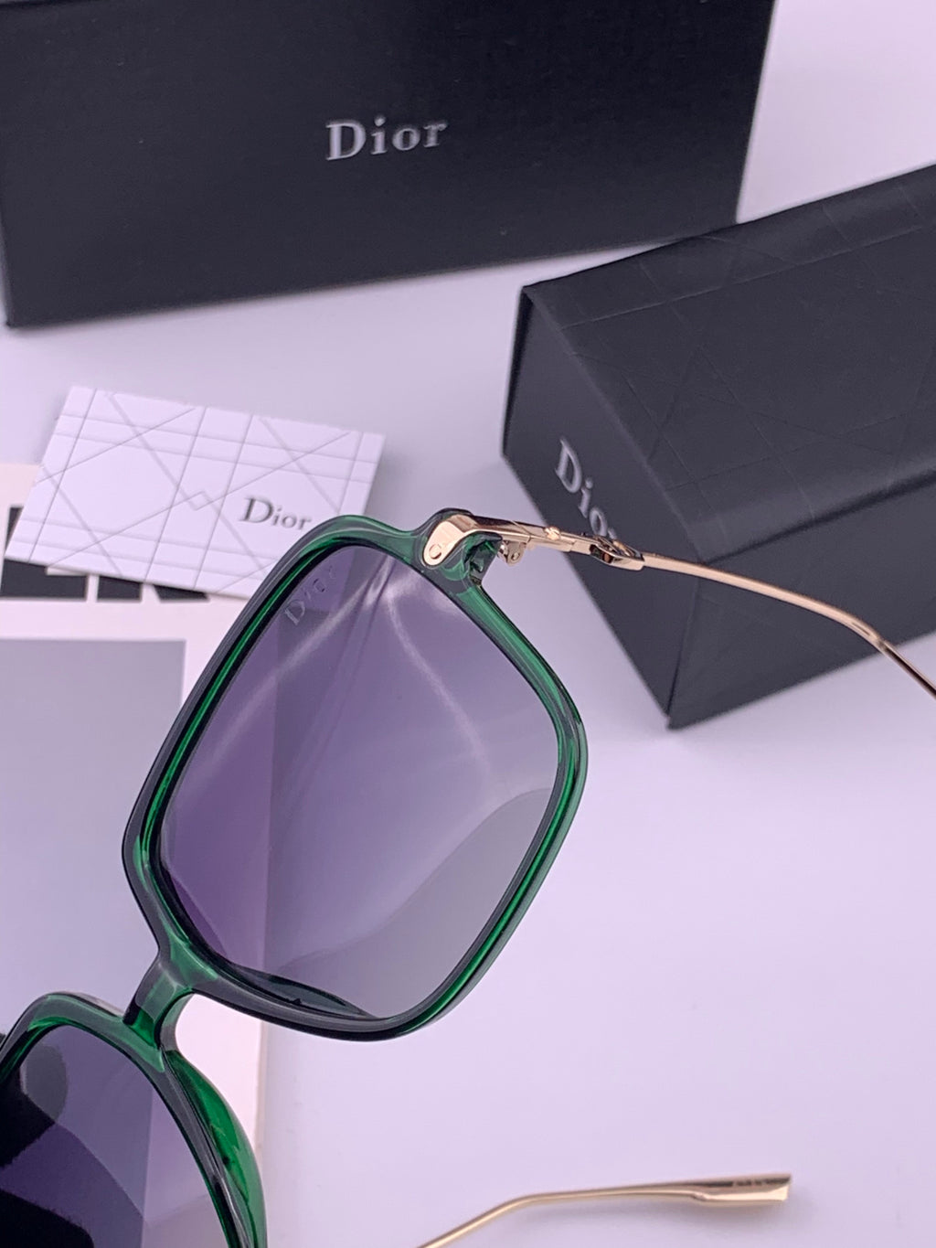 Dior CD3203 Polarized Fashion Gold Lens Sunglasses for Men & Women - detail image 4