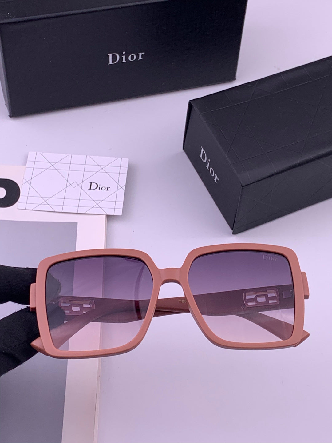 Dior D78000 Fashion Gold Lens Sunglasses for Men & Women