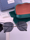 Gucci G9822 Polarized Oversized Brown Lens Sunglasses for Men & Women - 486389
