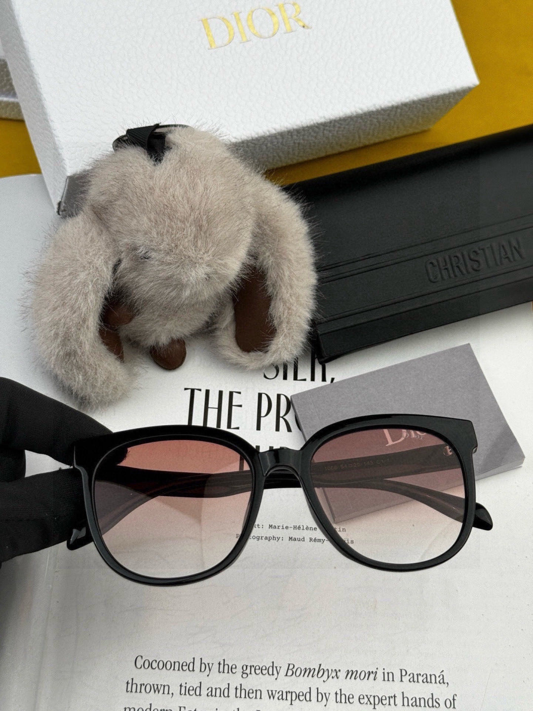 Dior D6106 Polarized Round Red Lens Sunglasses for Men & Women