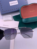 Gucci G5803 Polarized Aviator Black Lens Sunglasses for Men