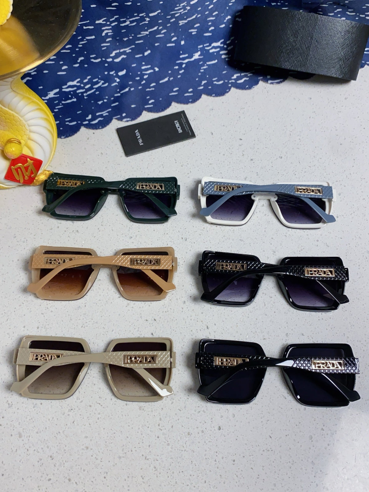 Prada Fashion Silver Lens Sunglasses for Men & Women - 465608 - detail image 11