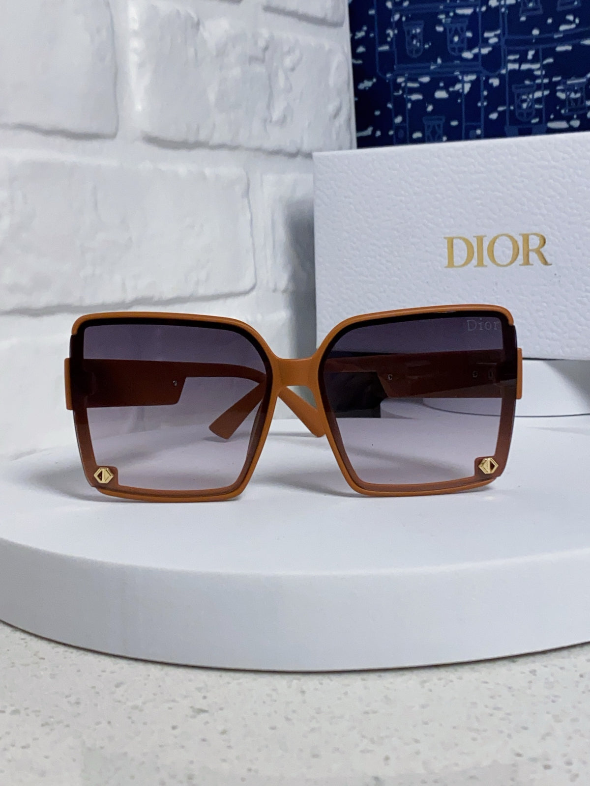 Dior Polarized Fashion Silver Lens Sunglasses for Women - detail image 2