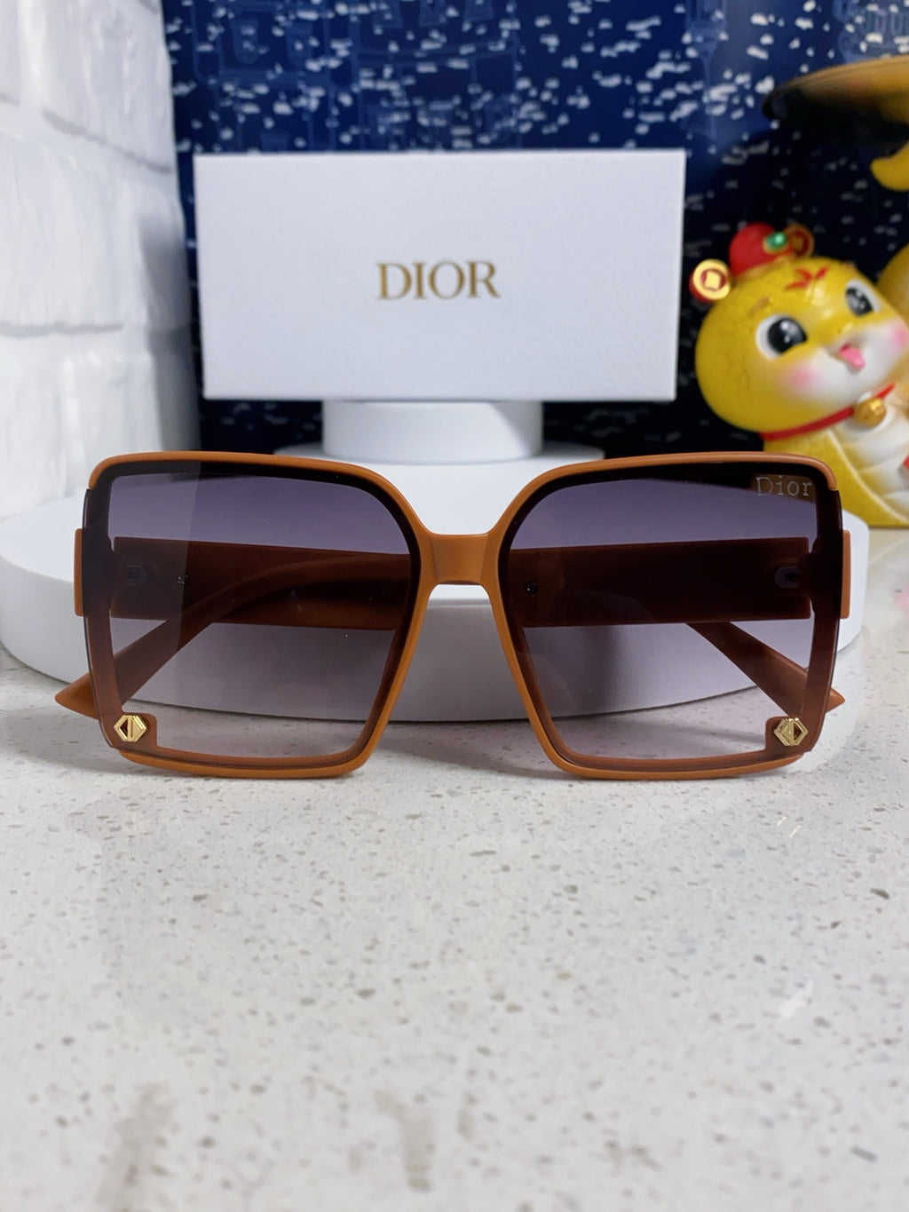Dior Polarized Fashion Silver Lens Sunglasses for Women - 997972 - detail image 9