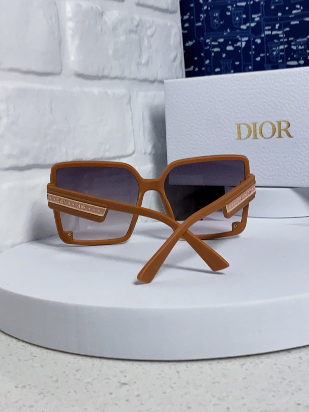 Dior Polarized Fashion Silver Lens Sunglasses for Women - detail image 3