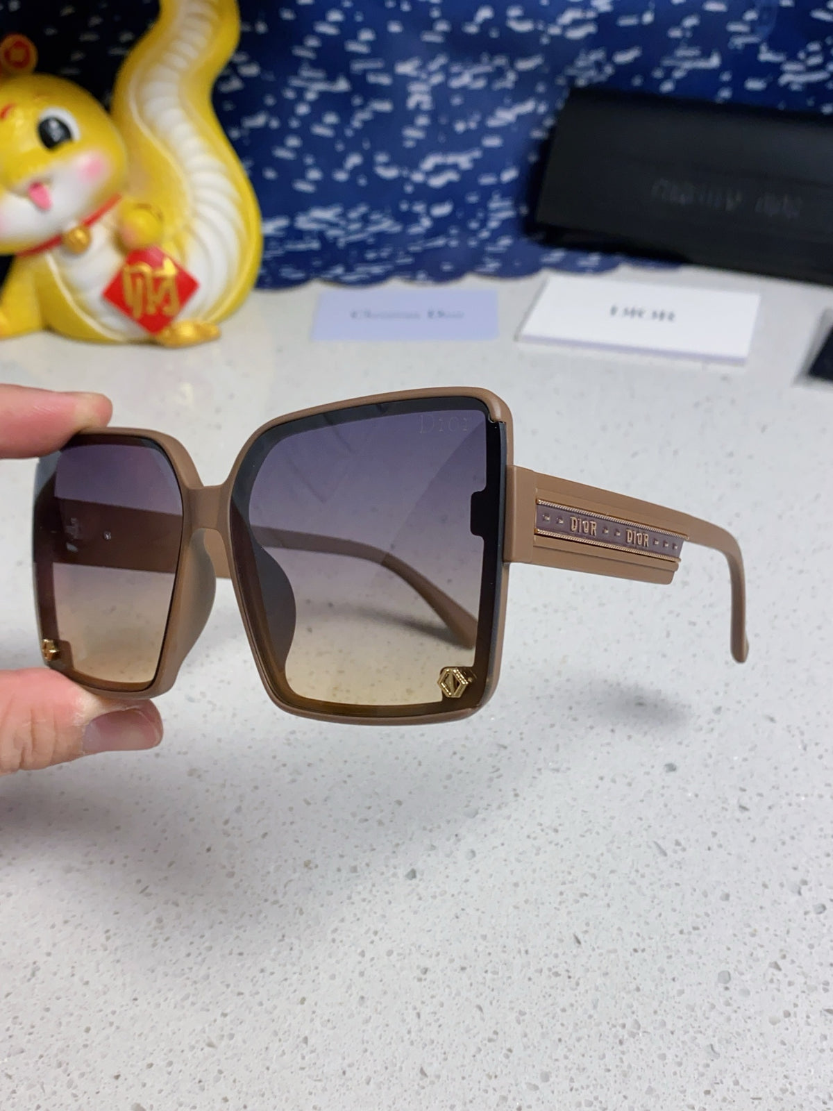 Dior Polarized Fashion Gray Lens Sunglasses for Women - 997973 - detail image 6