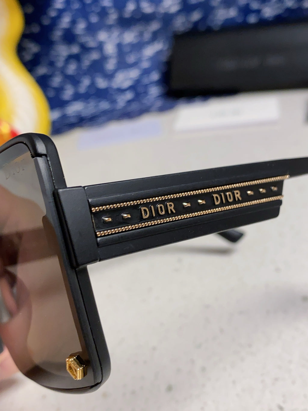 Dior Polarized Fashion Black Lens Sunglasses for Women - 431826 - detail image 7