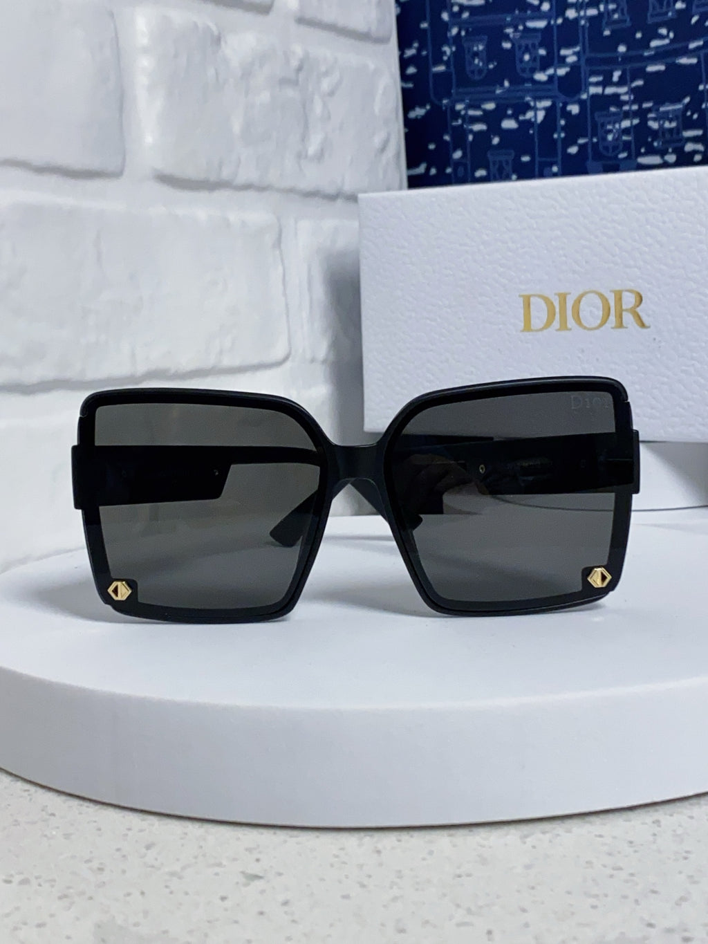 Dior Polarized Fashion Black Lens Sunglasses for Women - 431826 - detail image 2