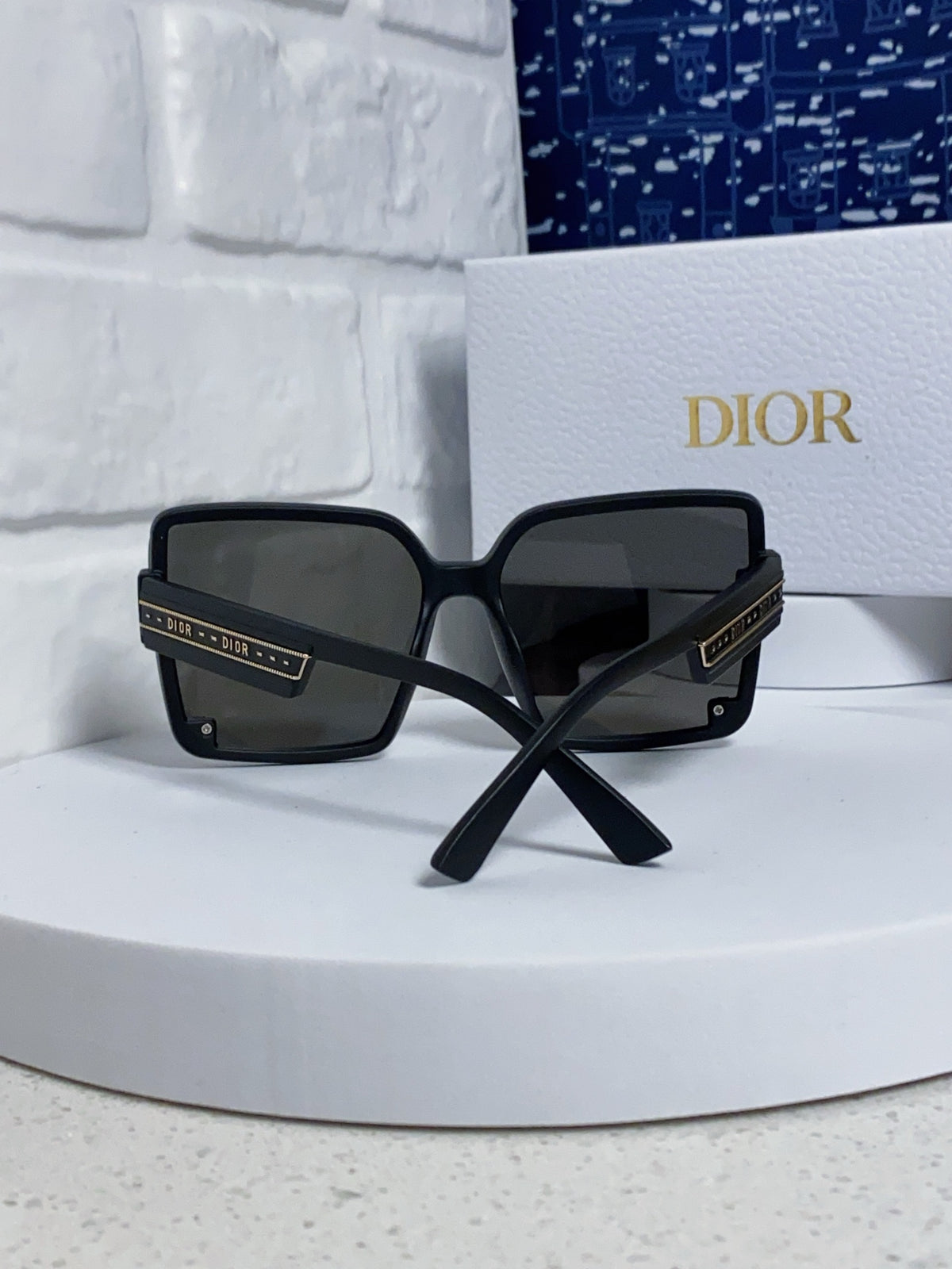 Dior Polarized Fashion Black Lens Sunglasses for Women - 997975 - detail image 3
