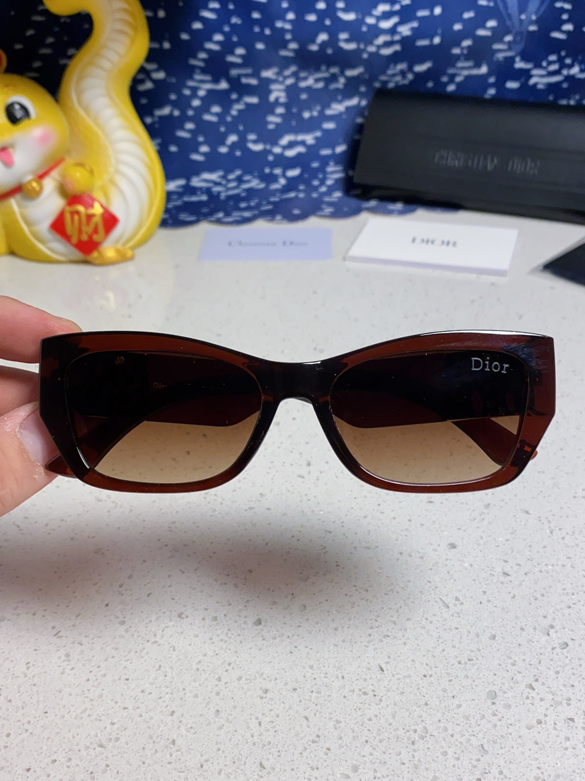 Dior Fashion Brown Lens Sunglasses for Men & Women - 997981 - detail image 4