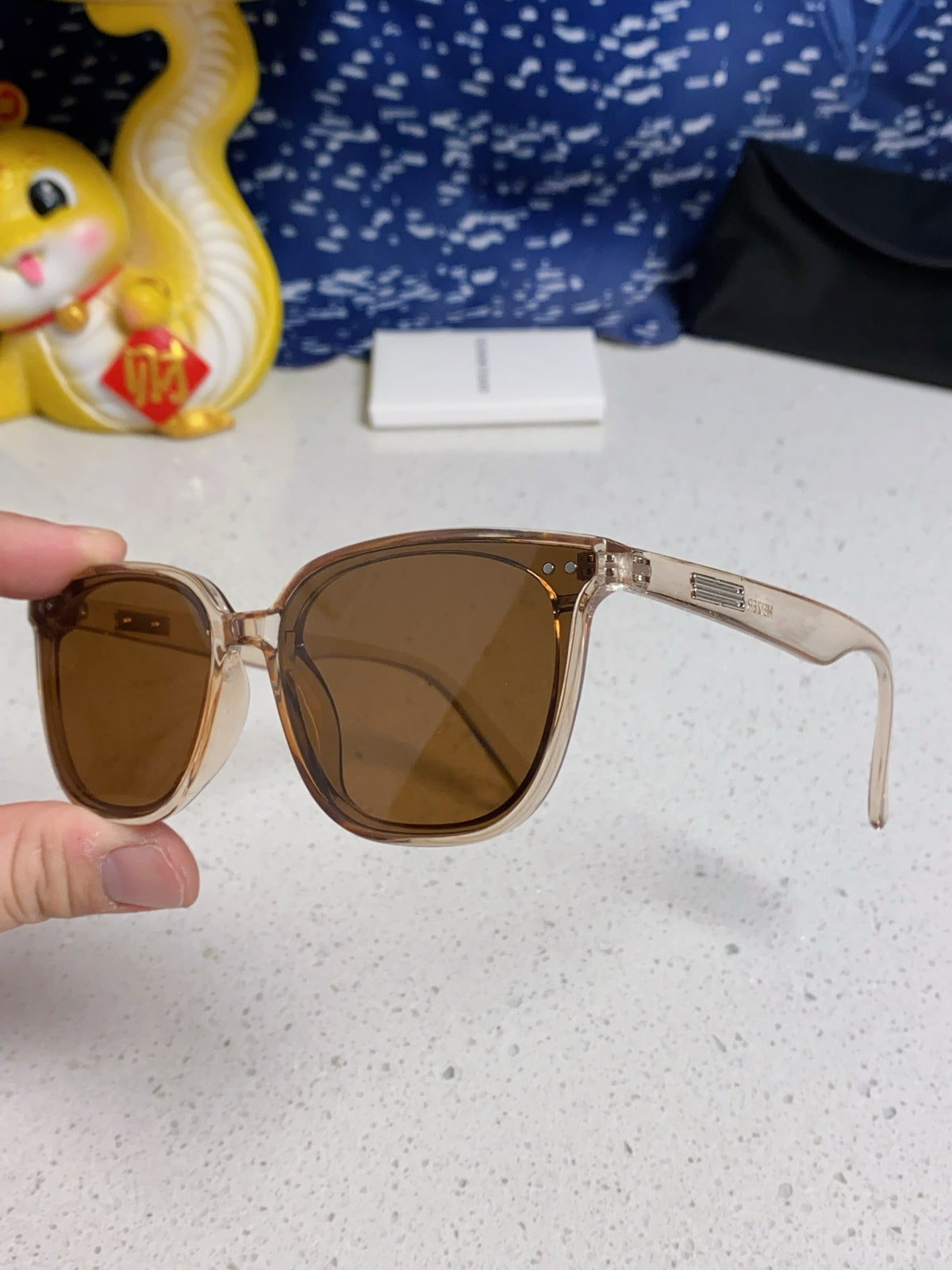 Gentle Monster HEIZER Square Brown Lens Sunglasses for Men & Women - 432933 - detail image 6