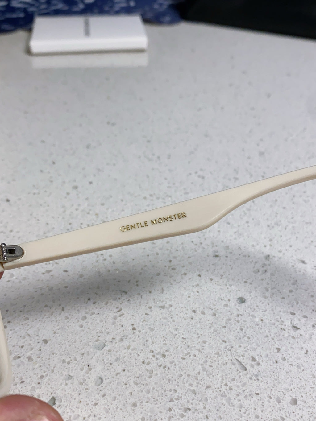 Gentle Monster HEIZER Square Blue Lens Sunglasses for Men & Women - detail image 8