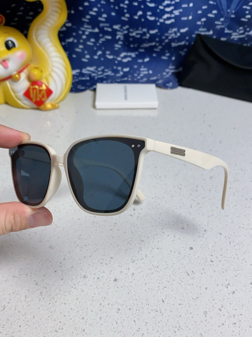 Gentle Monster HEIZER Square Blue Lens Sunglasses for Men & Women - detail image 6