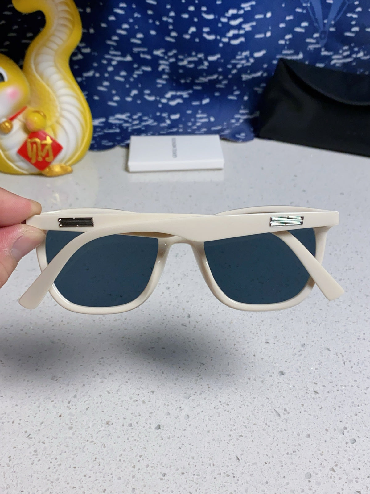 Gentle Monster HEIZER Square Blue Lens Sunglasses for Men & Women - detail image 5