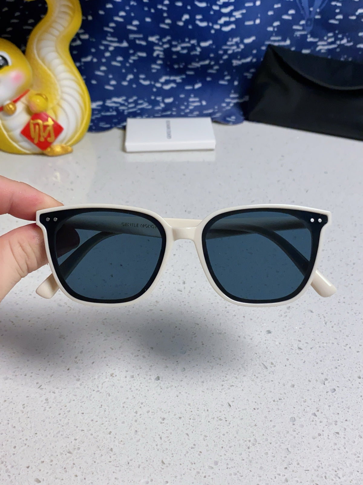 Gentle Monster HEIZER Square Blue Lens Sunglasses for Men & Women - detail image 4