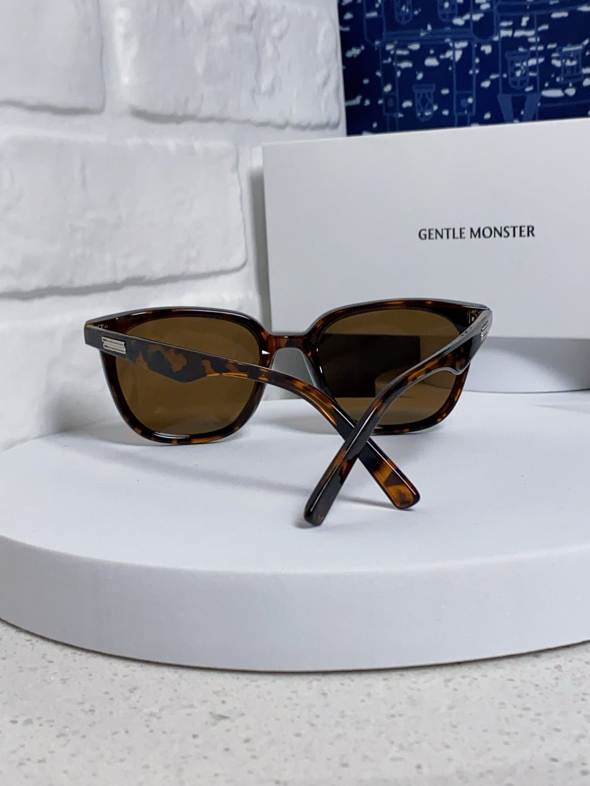 Gentle Monster HEIZER Square Brown Lens Sunglasses for Men & Women - 488003 - detail image 3