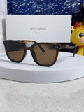 Gentle Monster HEIZER Square Brown Lens Sunglasses for Men & Women - 432935