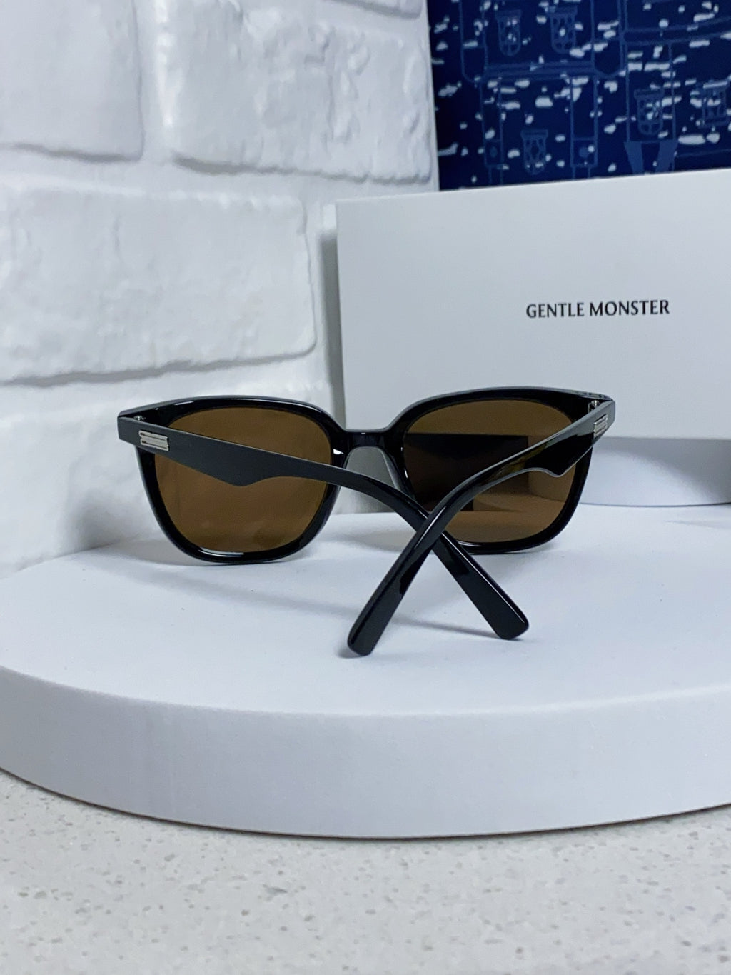 Gentle Monster HEIZER Square Brown Lens Sunglasses for Men & Women - detail image 3