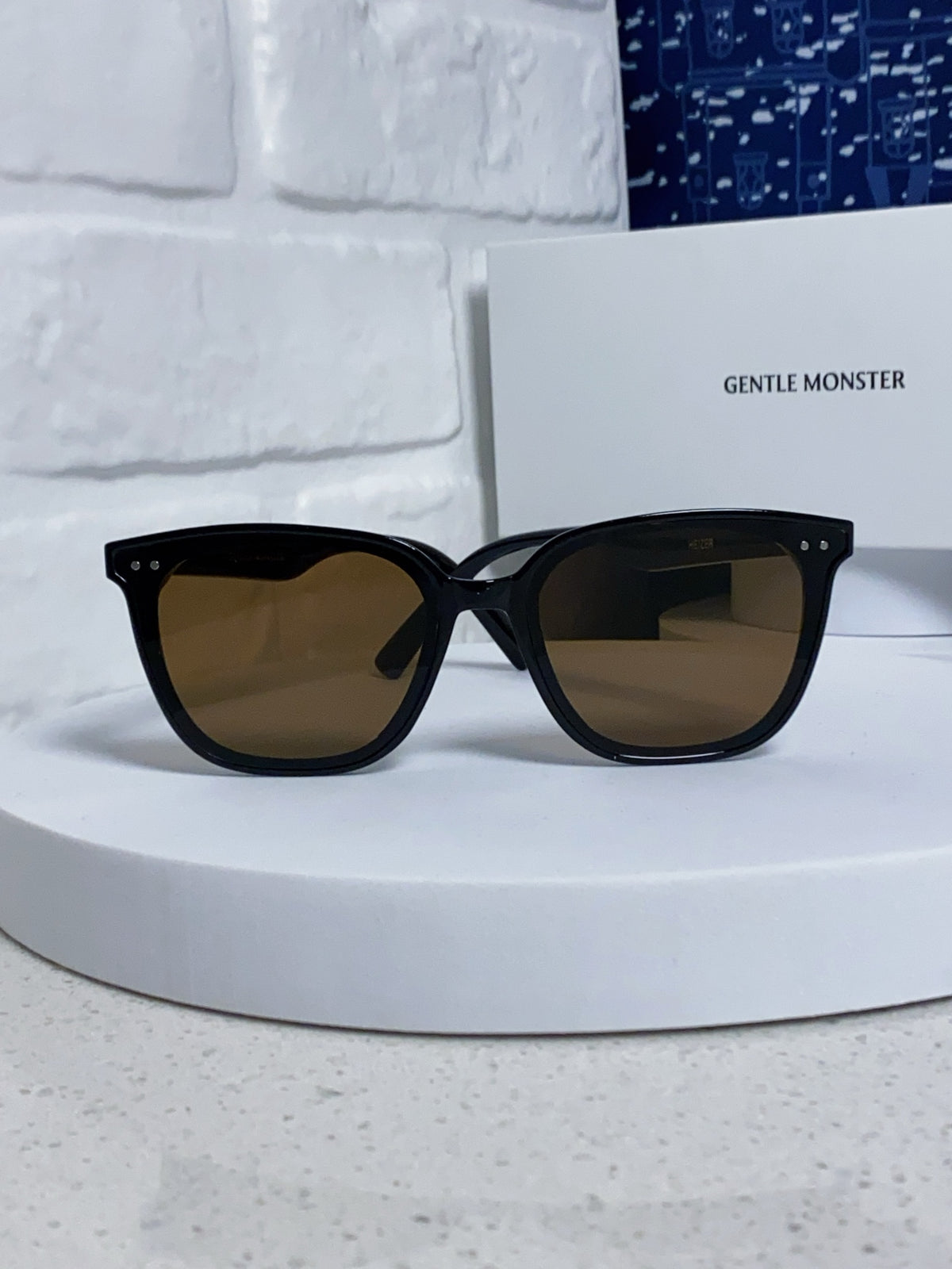 Gentle Monster HEIZER Square Brown Lens Sunglasses for Men & Women - detail image 2
