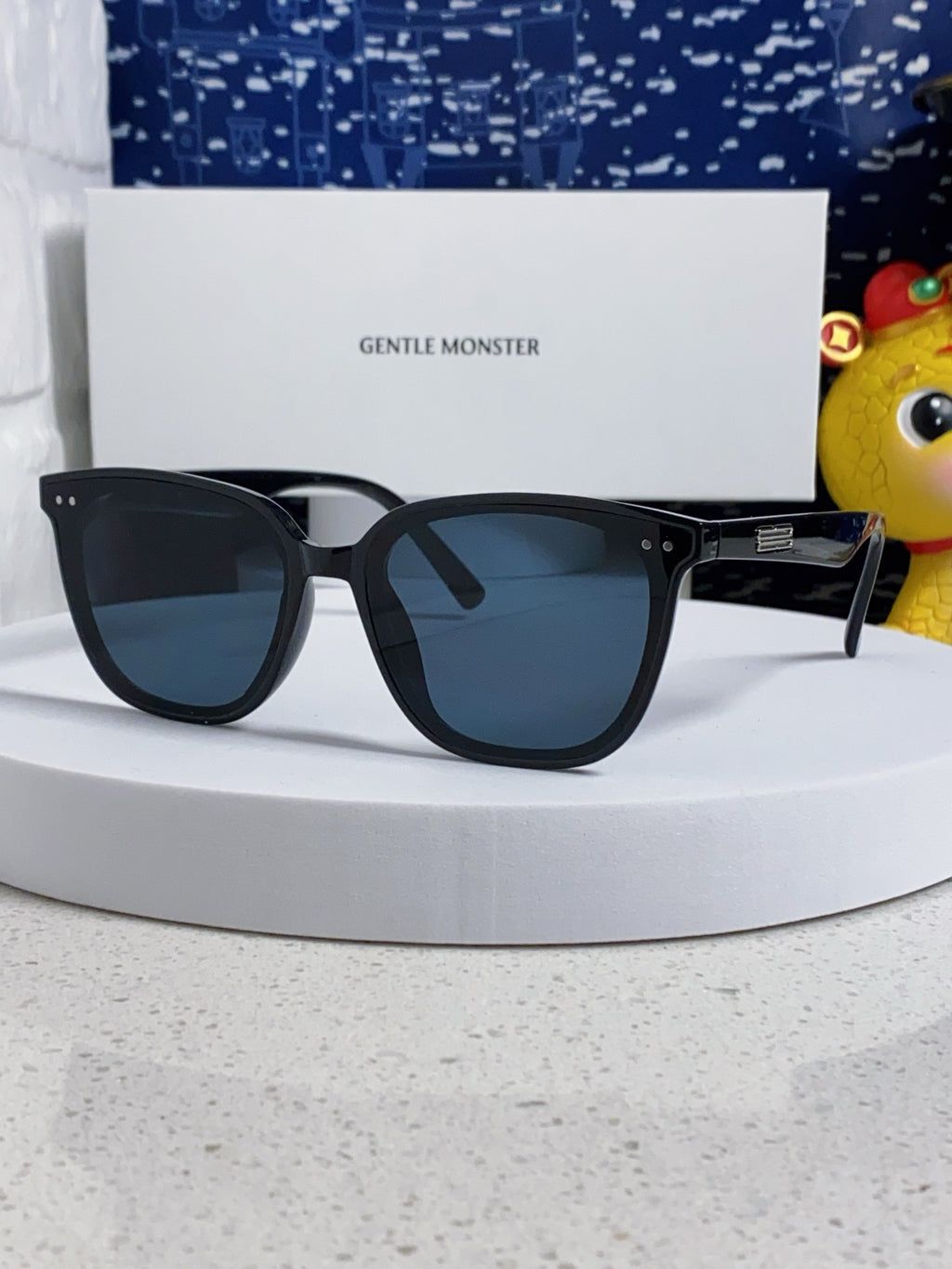 Gentle Monster HEIZER Square Red Lens Sunglasses for Men & Women - 432937
