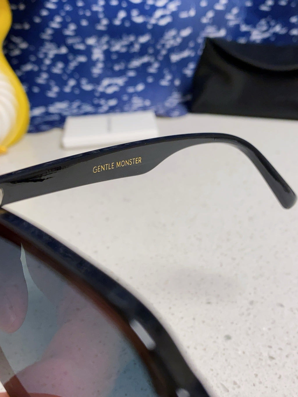 Gentle Monster HEIZER Square Red Lens Sunglasses for Men & Women - detail image 8