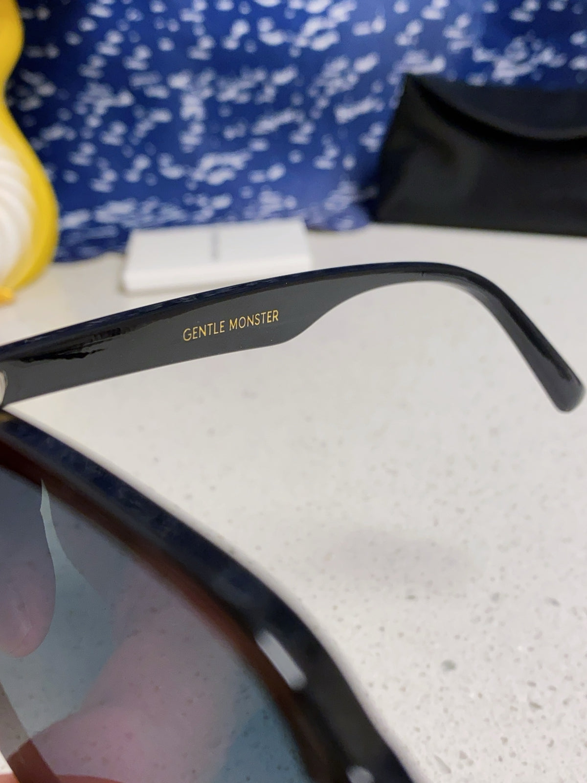 Gentle Monster HEIZER Square Red Lens Sunglasses for Men & Women - detail image 8