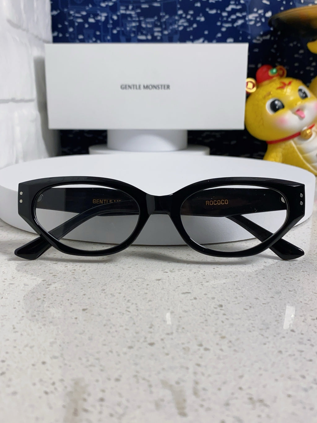 Gentle Monster ROCOCO Cat-Eye Silver Lens Sunglasses for Men & Women - 432926 - detail image 10