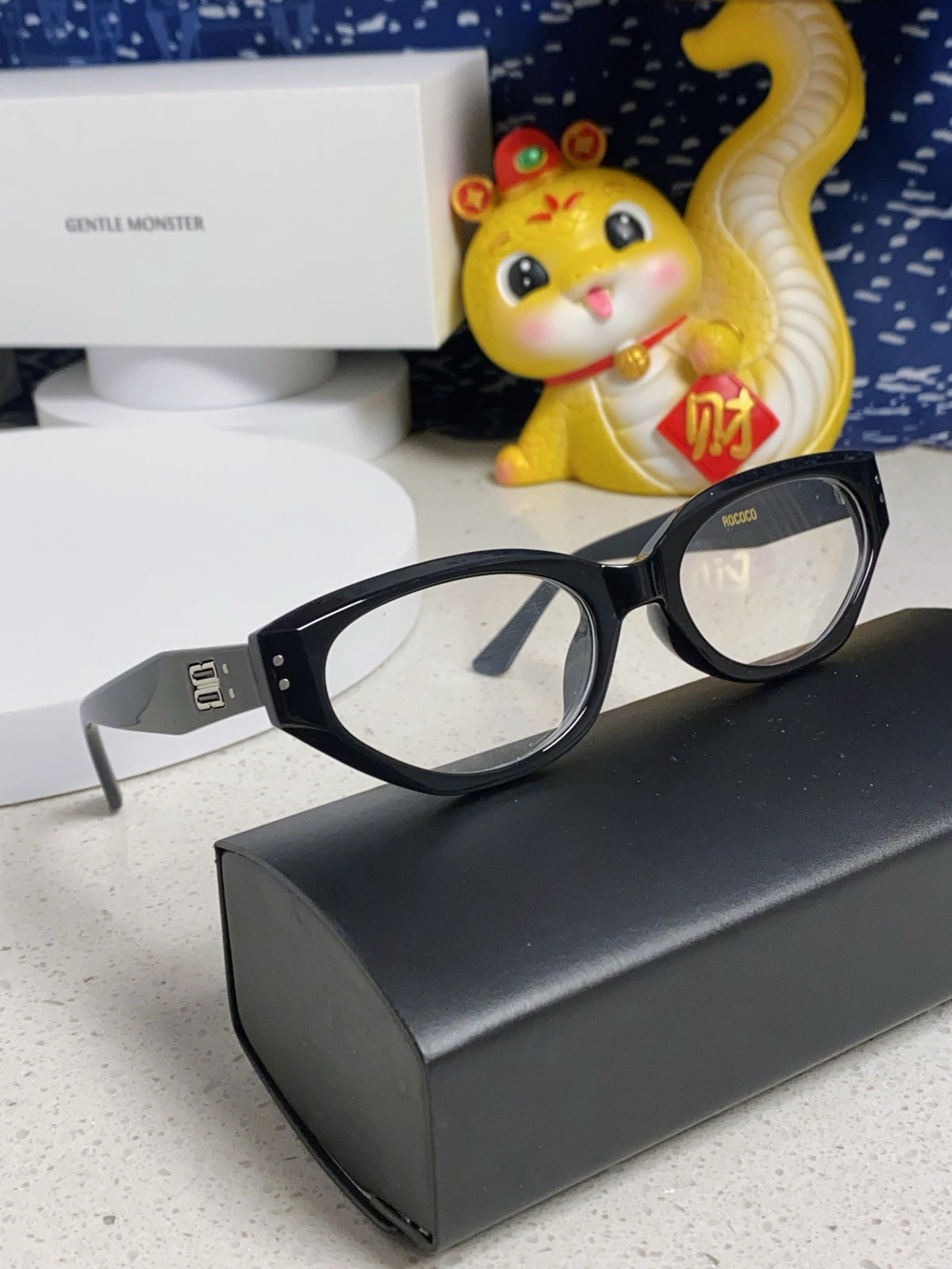 Gentle Monster ROCOCO Cat-Eye Silver Lens Sunglasses for Men & Women - 487994 - detail image 11