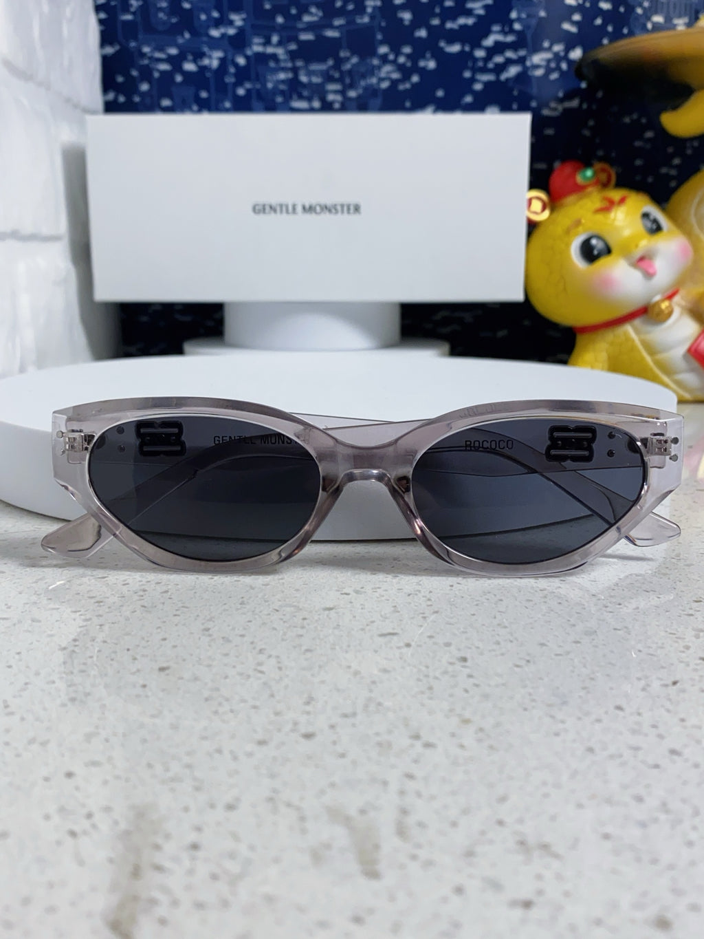 Gentle Monster ROCOCO Cat-Eye Silver Lens Sunglasses for Men & Women - 432928 - detail image 9