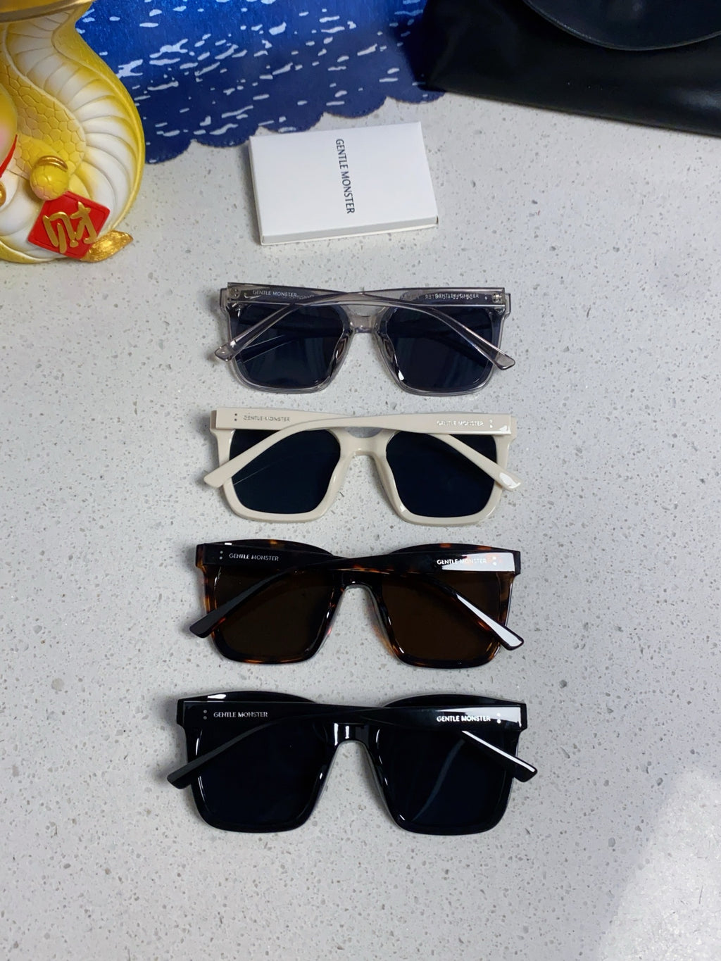 Gentle Monster DREAMER17 Oversized Brown Lens Sunglasses for Men & Women - detail image 12