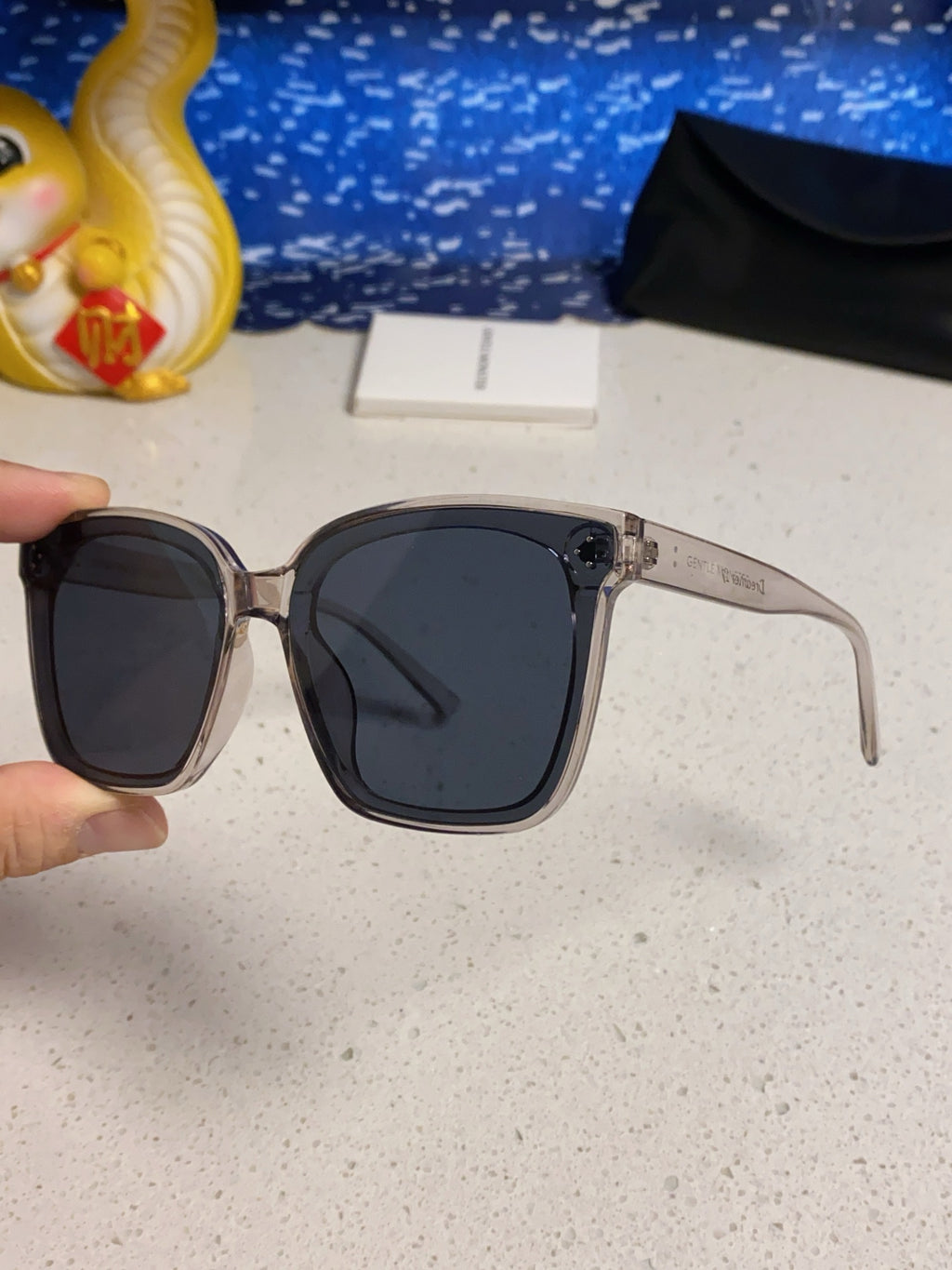 Gentle Monster DREAMER17 Oversized Blue Lens Sunglasses for Men & Wom - 358896 - detail image 6