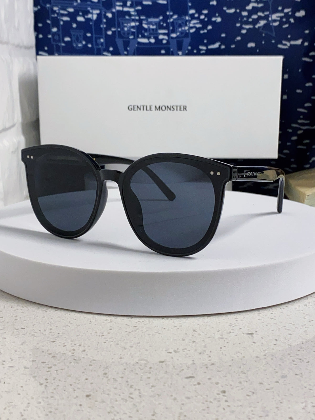 Gentle Monster SOLO Polarized Round Red Lens Sunglasses for Men & Women