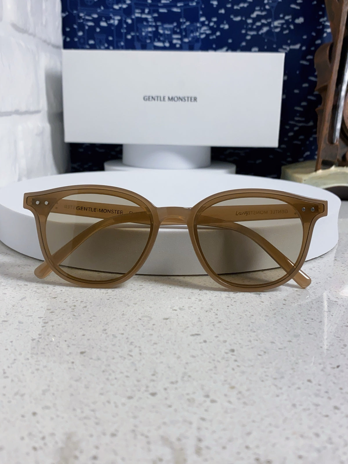 Gentle Monster LANG Square Gray Lens Sunglasses for Men & Women - detail image 9