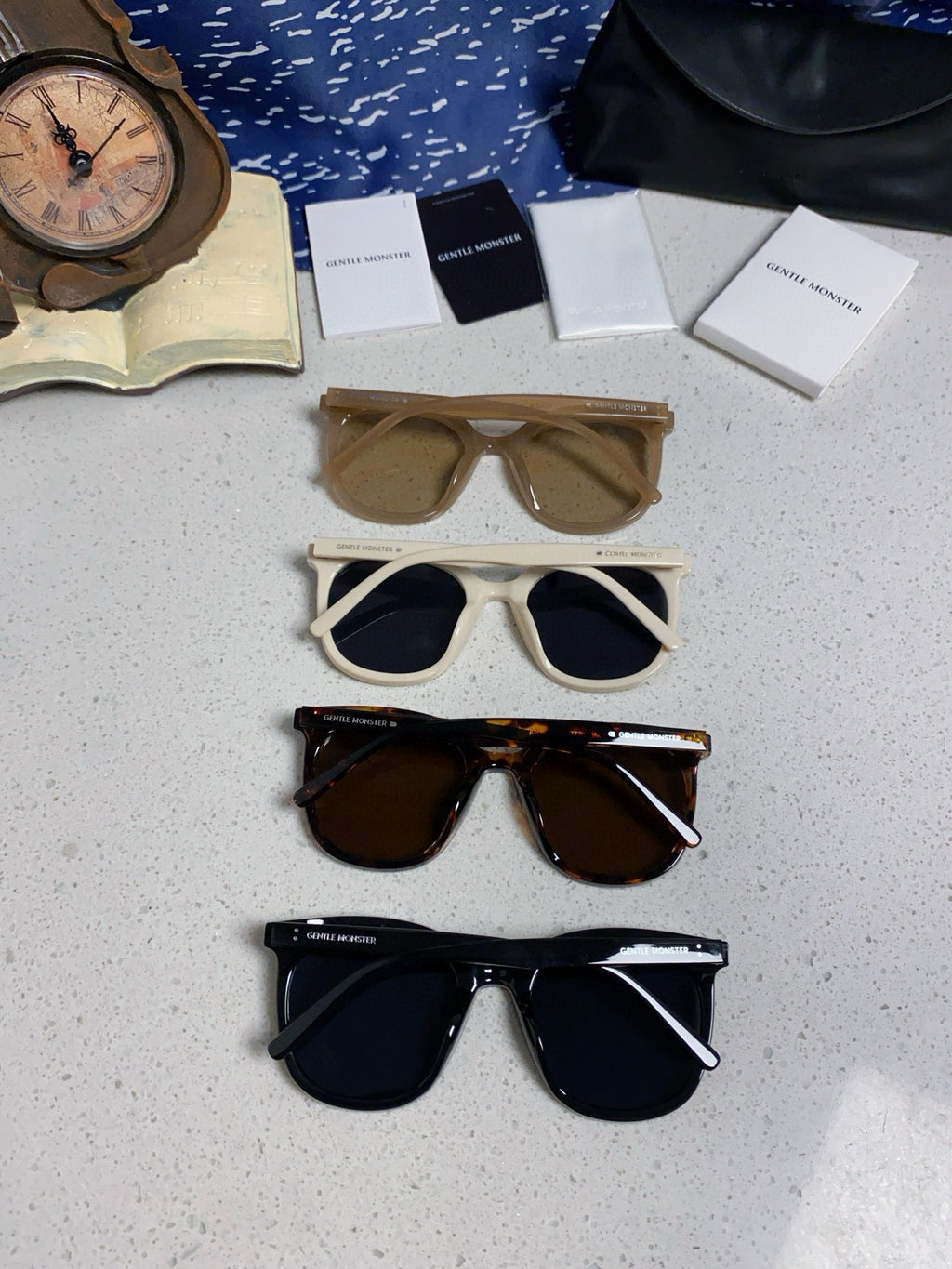 Gentle Monster MYMA Oversized Black Lens Sunglasses for Men & Women - detail image 11