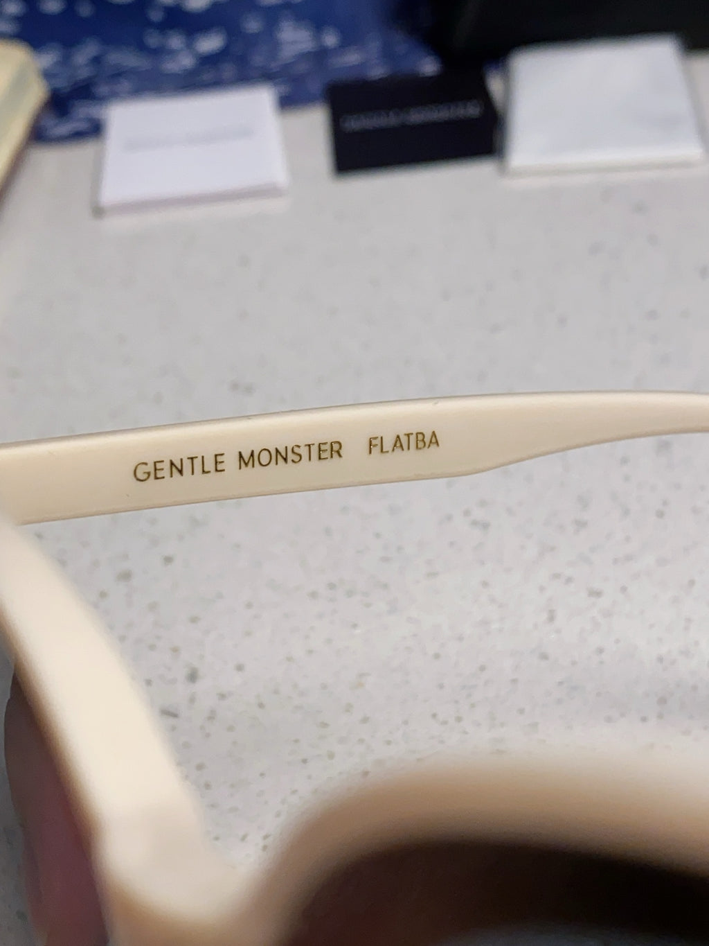Gentle Monster MYMA Oversized Blue Lens Sunglasses for Men & Women - detail image 8