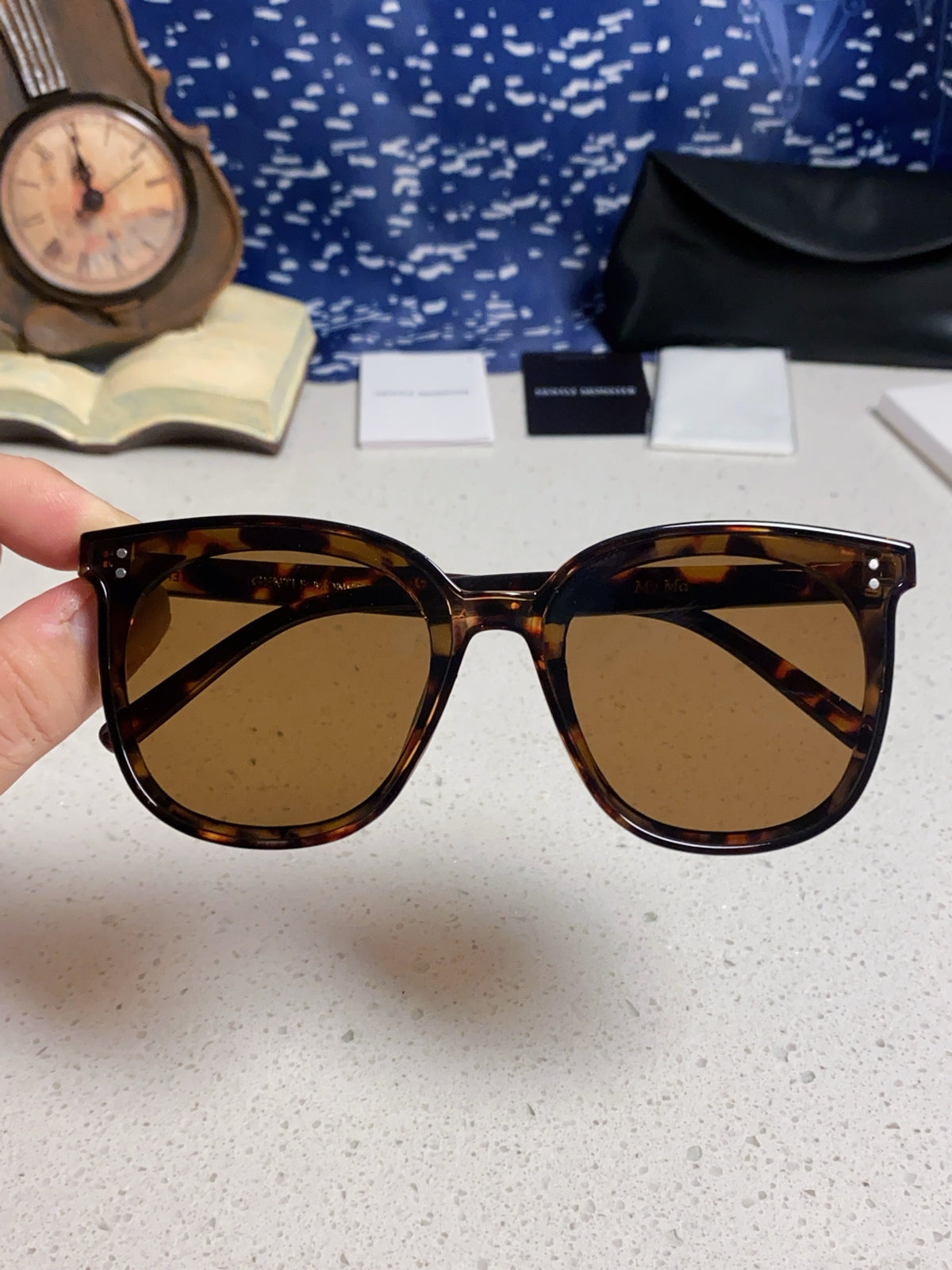 Gentle Monster MYMA Oversized Brown Lens Sunglasses for Men & Women - detail image 4