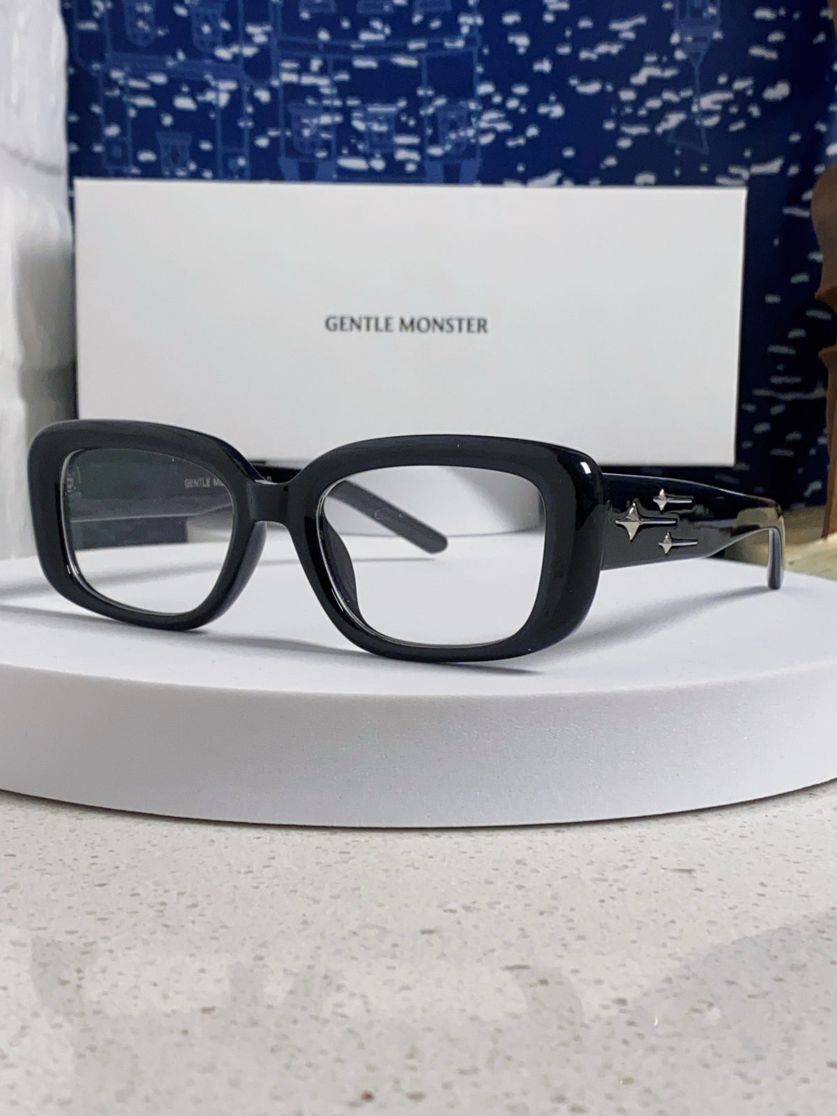 Gentle Monster ANTENA Square Silver Lens Sunglasses for Men & Women
