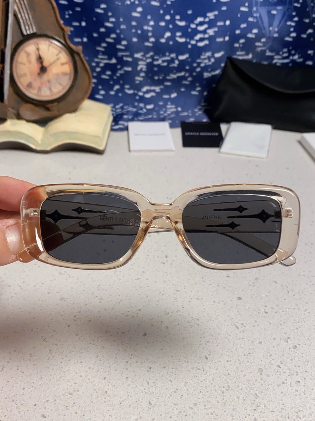 Gentle Monster ANTENA Square Silver Lens Sunglasses for Men & Women - 399375 - detail image 4