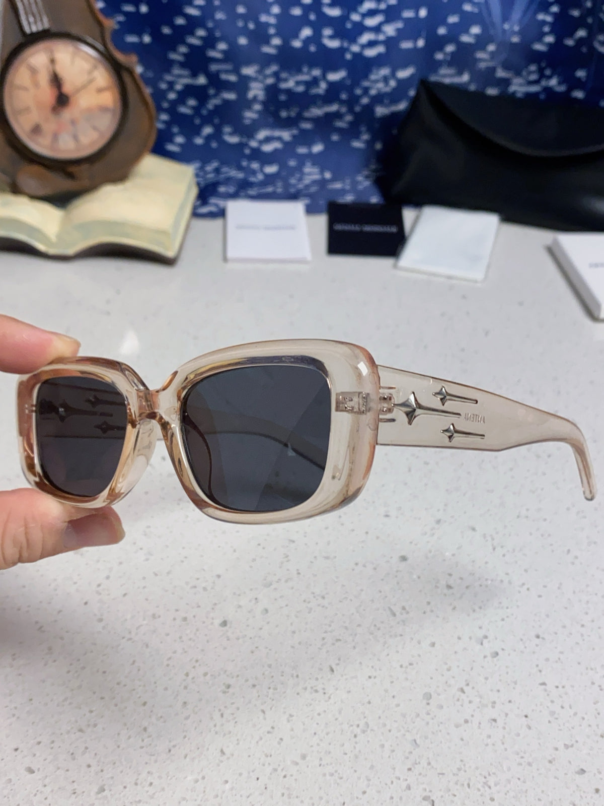 Gentle Monster ANTENA Square Silver Lens Sunglasses for Men & Women - 399375 - detail image 6