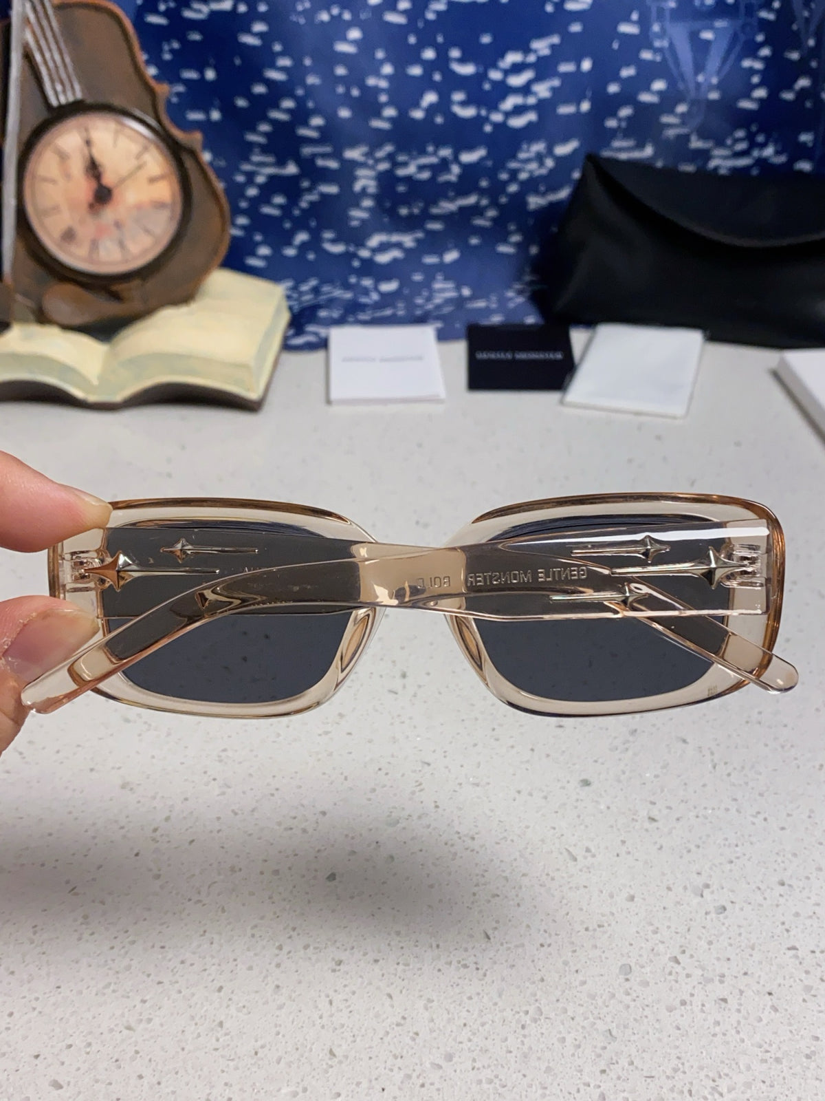 Gentle Monster ANTENA Square Silver Lens Sunglasses for Men & Women - 399375 - detail image 5