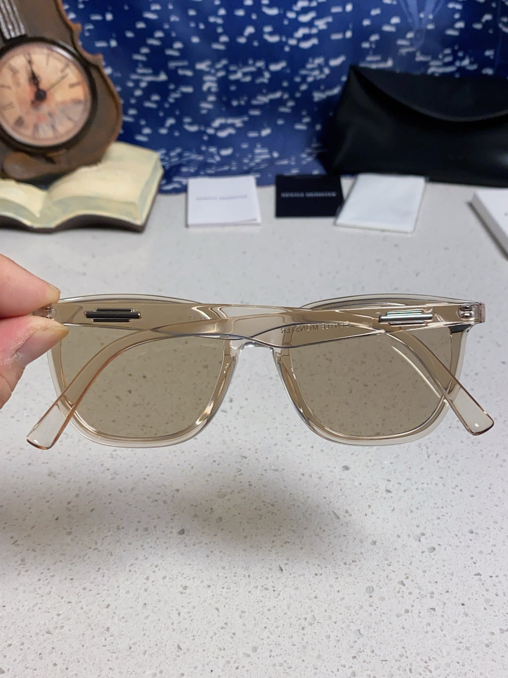 Gentle Monster LILIT Fashion Gray Lens Sunglasses for Men & Women - detail image 5