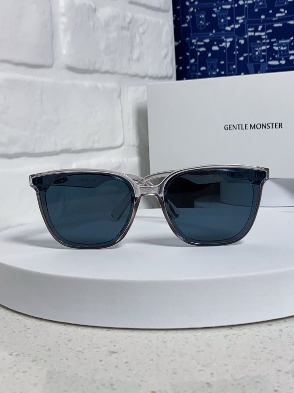 Gentle Monster LILIT Fashion Blue Lens Sunglasses for Men & Women - 399386 - detail image 2