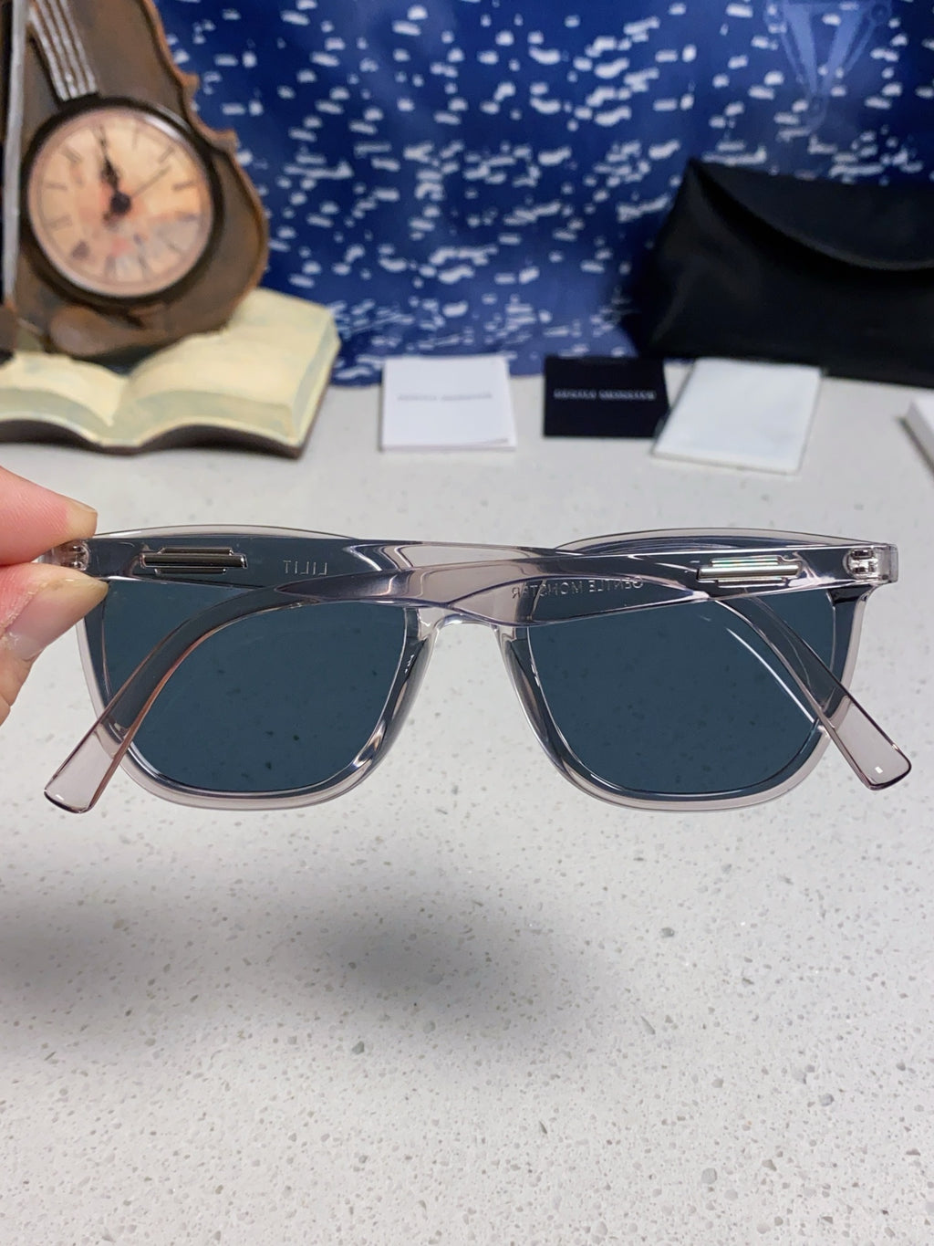 Gentle Monster LILIT Fashion Blue Lens Sunglasses for Men & Women - 399386 - detail image 5