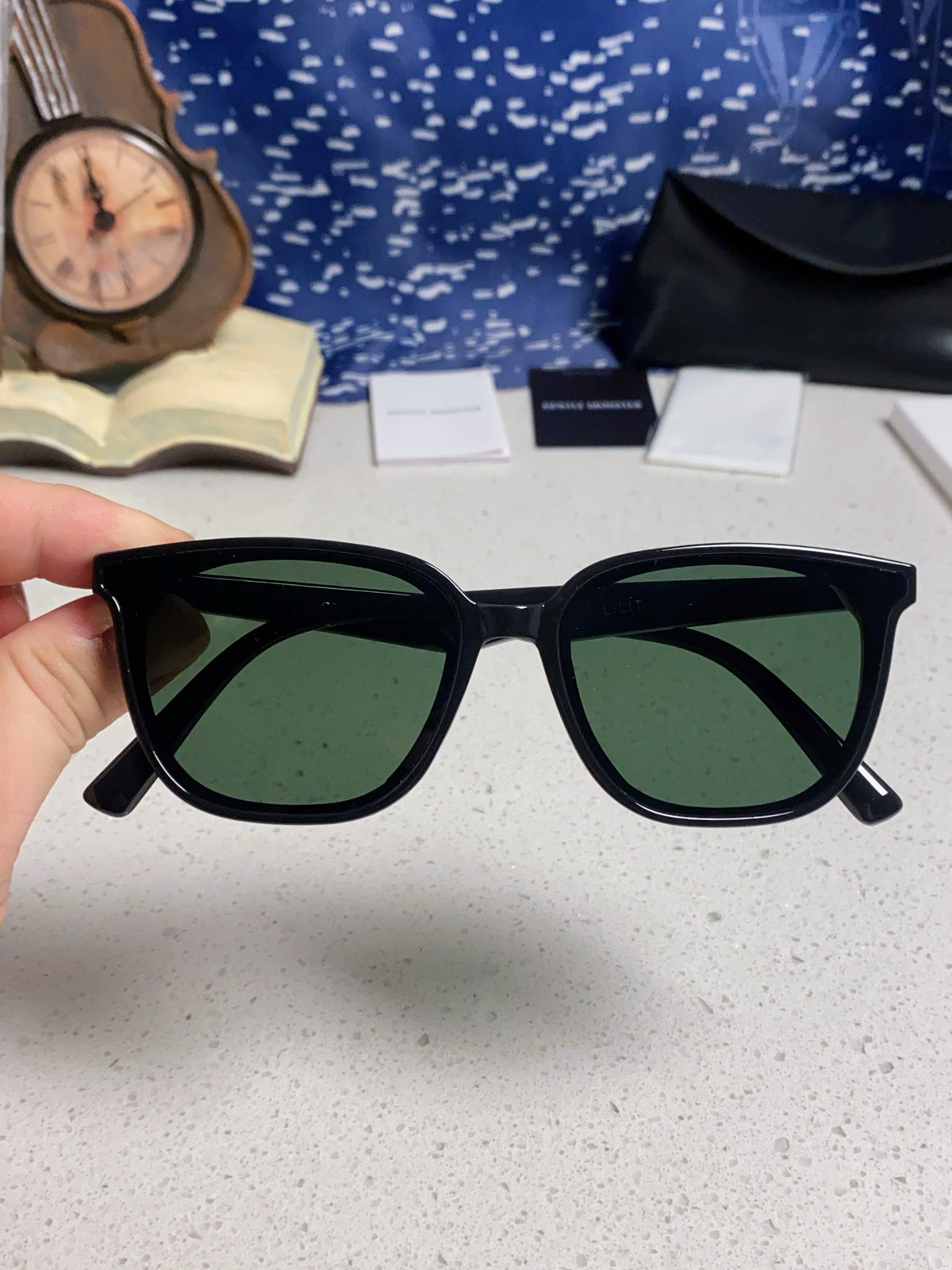Gentle Monster LILIT Fashion Black Lens Sunglasses for Men & Women - detail image 4