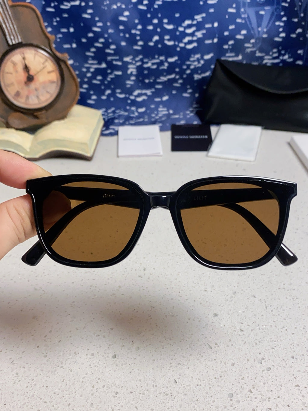 Gentle Monster LILIT Fashion Gold Lens Sunglasses for Men & Women - detail image 4
