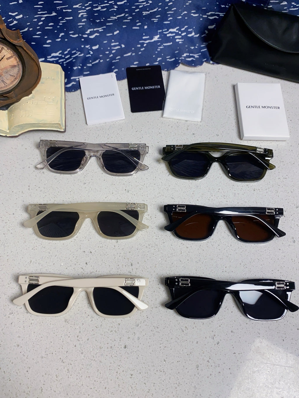 Gentle Monster MUSEE Fashion Black Lens Sunglasses for Men & Women - detail image 12