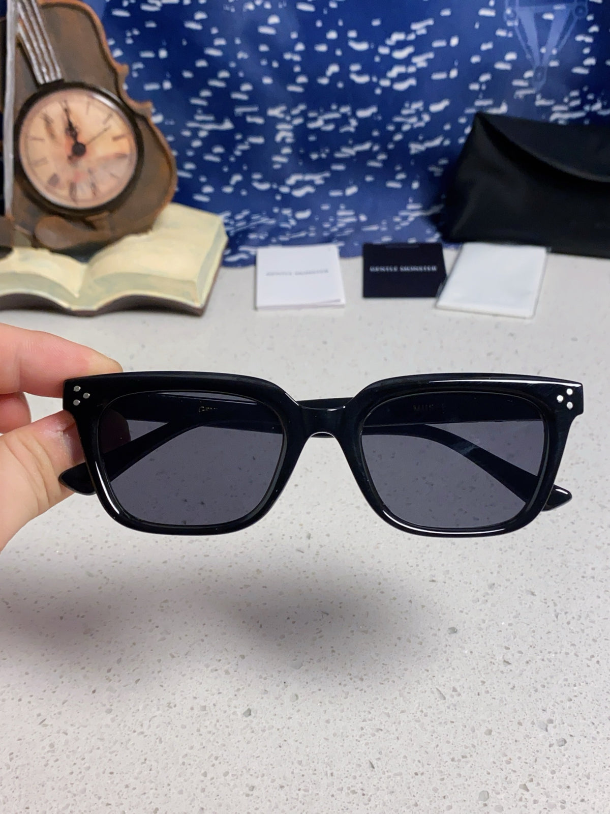 Gentle Monster MUSEE Fashion Black Lens Sunglasses for Men & Women - detail image 5