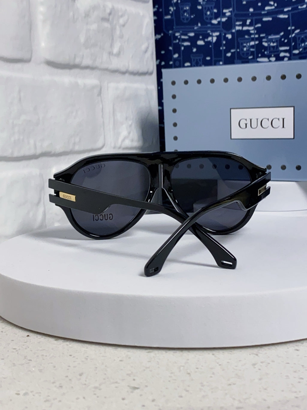Gucci Aviator Silver Lens Sunglasses for Men & Women - 158269 - detail image 3